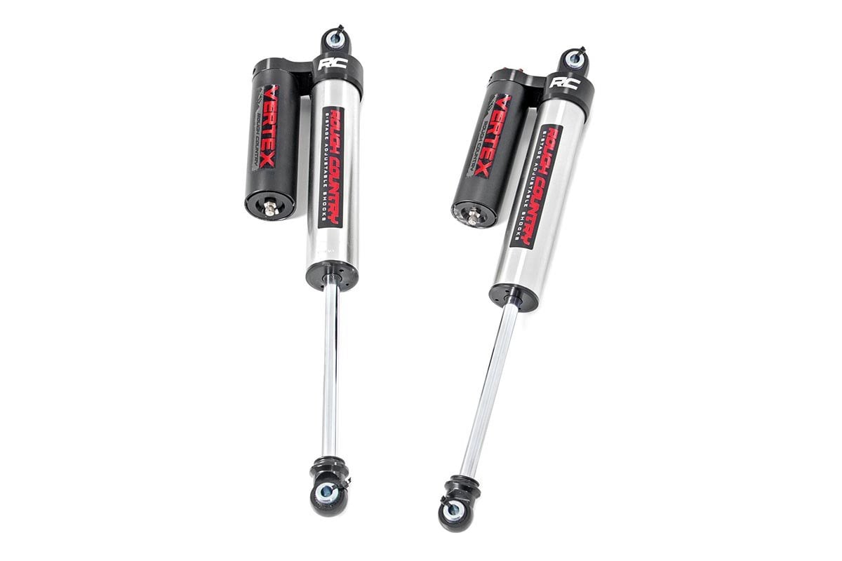 Ford F-150 Adjustable Rear Shocks - Rough Country - 2.5 Vertex 8-Stage - '15-'23